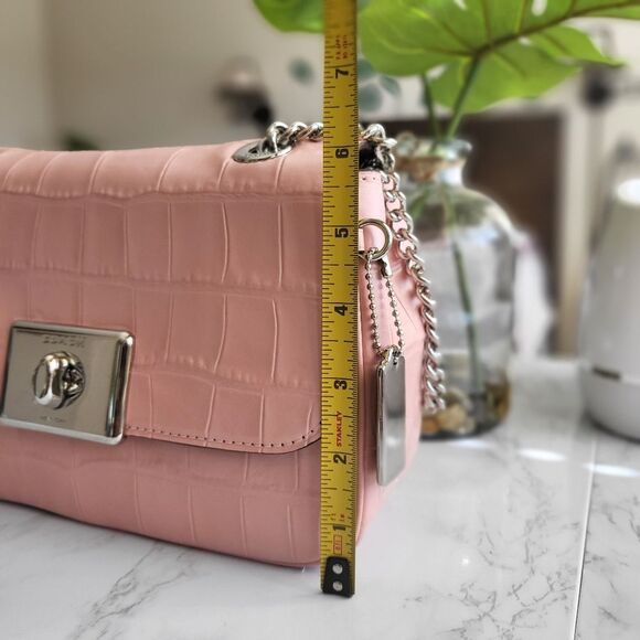 Coach (Light Pink) with silver hardware NWT handbag - Picture 6 of 16